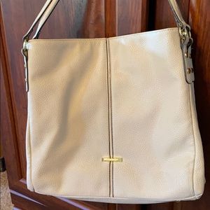 Anne Klein Shoulder Bag. Polka Dot inside.